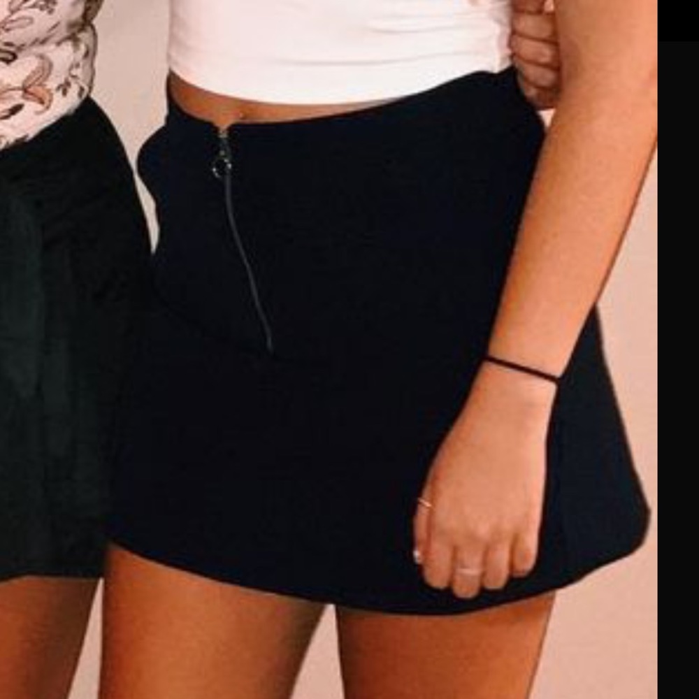 Blue skirt